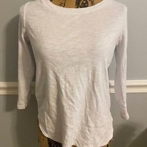 Tommy Bahama women's white long sleeve shirt